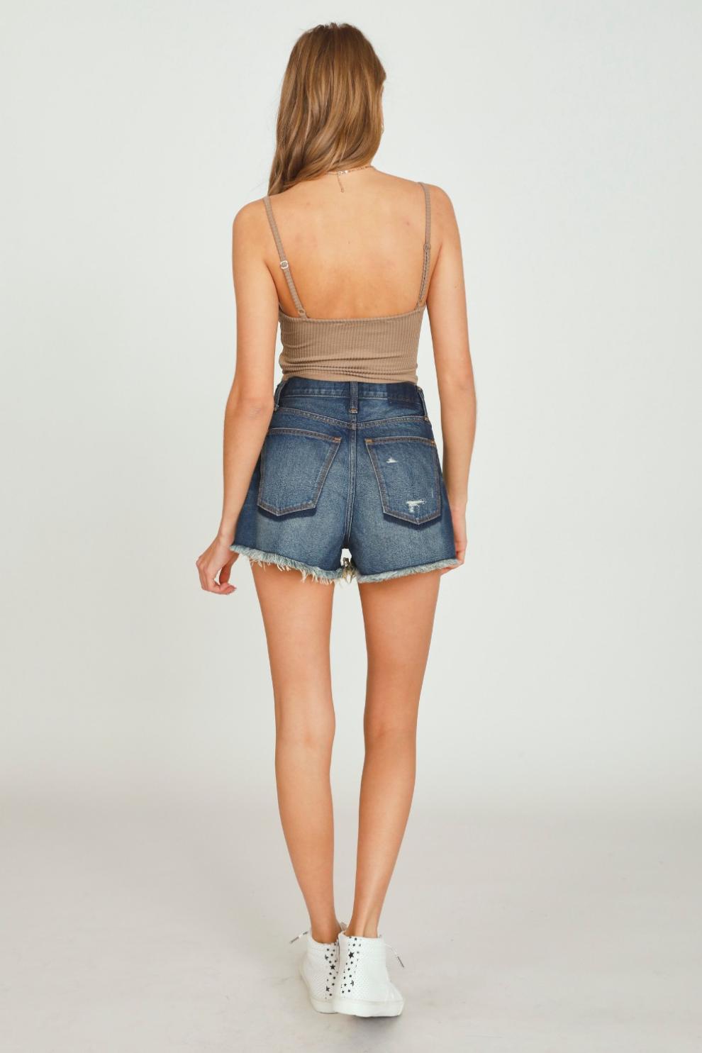 Vintage Havana Casual Tops | Women Mushroom Double Twist Front Top Mushroom