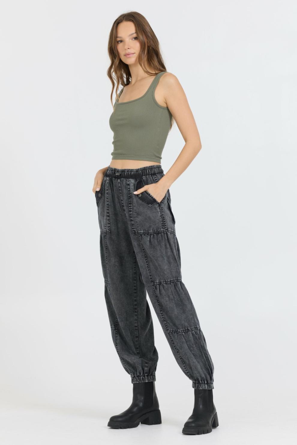 Vintage Havana Casual Tops | Women Olive Seamless Tank Top Olive