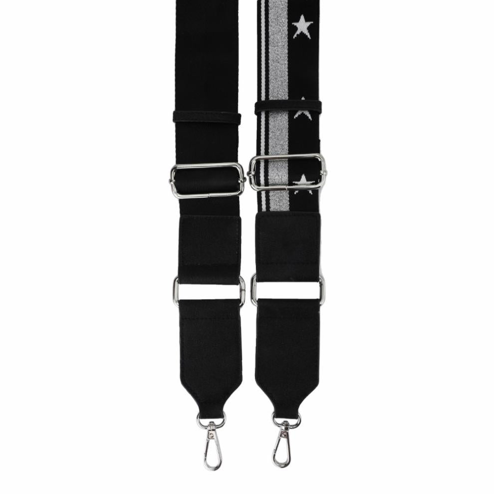 Vintage Havana Crossbody | Women HENNA BAG - BLACK METALLIC