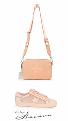 Vintage Havana Crossbody | Women HENNA BAG - PEACH