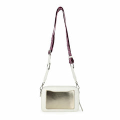 Vintage Havana Crossbody | Women LEGEND BAG - WHITE/ GOLD