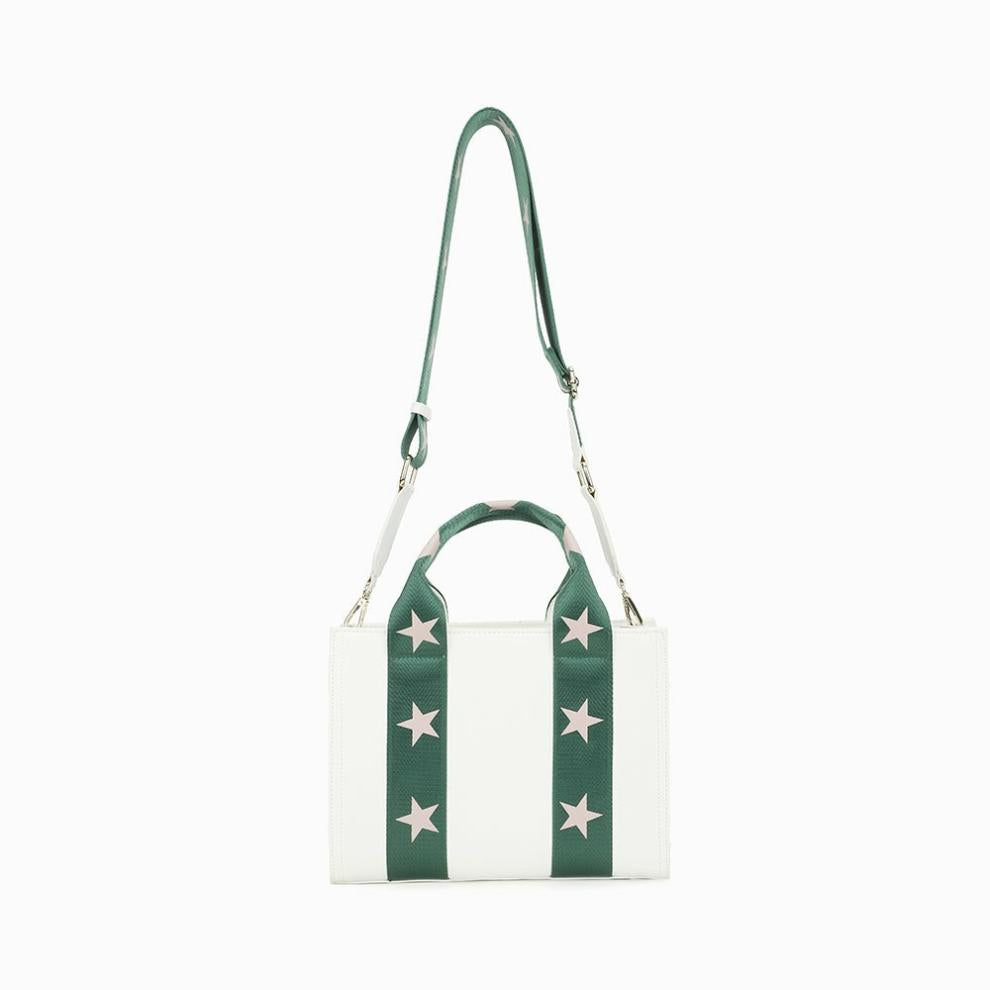 Vintage Havana Crossbody | Women RENEE 5 BAG - WHITE GREEN