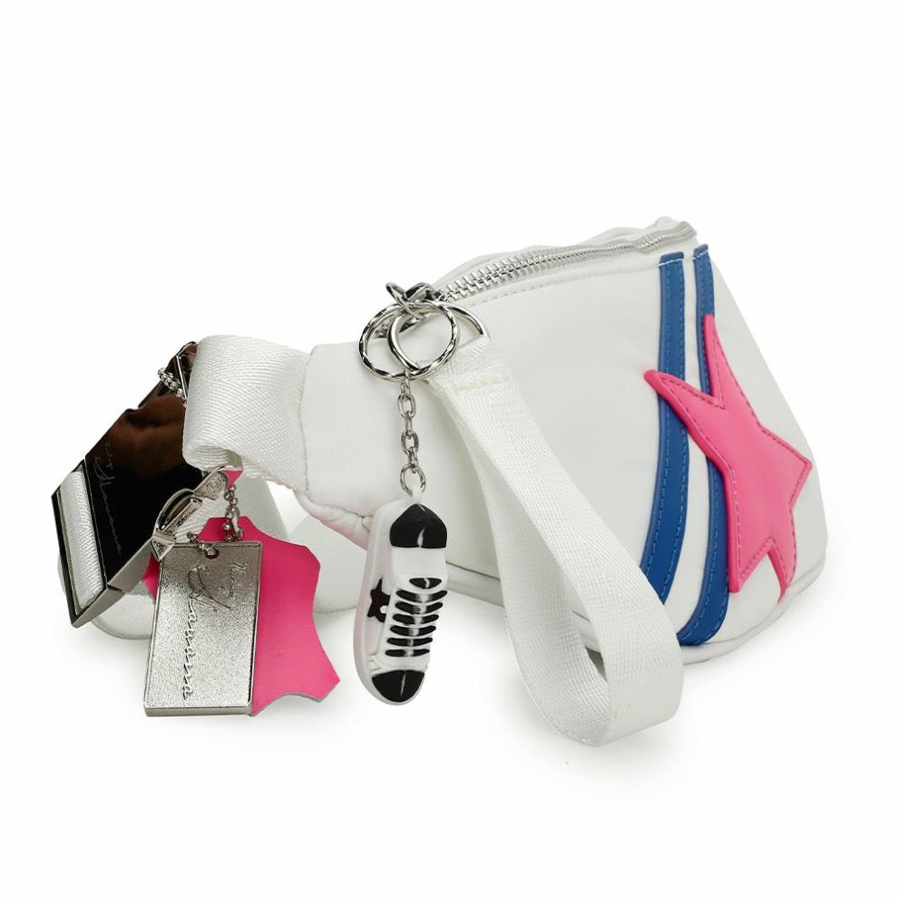 Vintage Havana Crossbody | Women SARAH 6 BAG - WHITE/BLUE/PINK