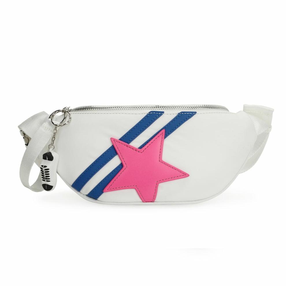 Vintage Havana Crossbody | Women SARAH 6 BAG - WHITE/BLUE/PINK