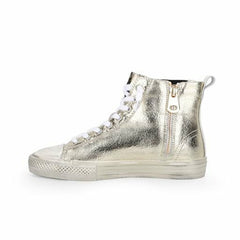 Vintage Havana High Tops | Women ALIVE HIGH - GOLD FOIL Gold Foil