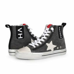 Vintage Havana High Tops | Women ALIVE HIGH - GREY CANVAS Gray Canvas