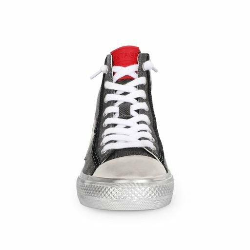 Vintage Havana High Tops | Women ALIVE HIGH - GREY CANVAS Gray Canvas