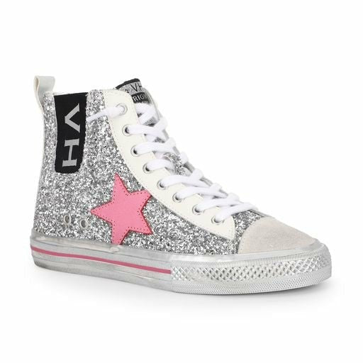 Vintage Havana High Tops | Women ALIVE HIGH - SILVER GLITTER MULTI Silver Glitter Multi