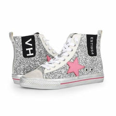 Vintage Havana High Tops | Women ALIVE HIGH - SILVER GLITTER MULTI Silver Glitter Multi
