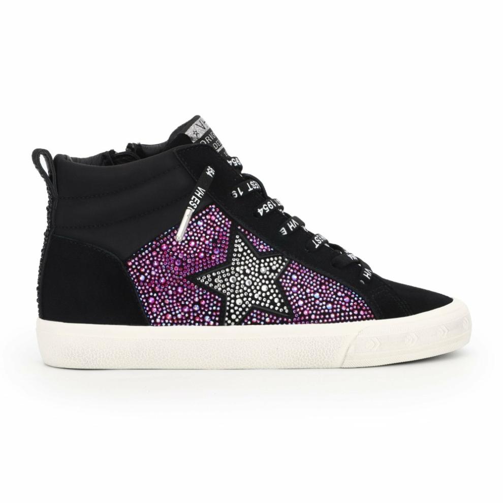 Vintage Havana High Tops | Women BAMBA - HIGH WILD BLACK High Wild Black