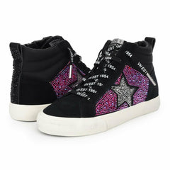 Vintage Havana High Tops | Women BAMBA - HIGH WILD BLACK High Wild Black