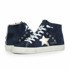 Vintage Havana High Tops | Women BREAK OUT 2 - NAVY MULTI Navy Multi