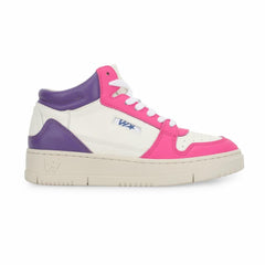 Vintage Havana High Tops | Women CELESTE 1 - WHITE PINK PURPLE White Pink Purple
