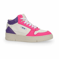 Vintage Havana High Tops | Women CELESTE 1 - WHITE PINK PURPLE White Pink Purple