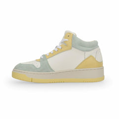 Vintage Havana High Tops | Women CELESTE 2 - WHITE PALE YELLOW MINT White Pale Yellow Mint