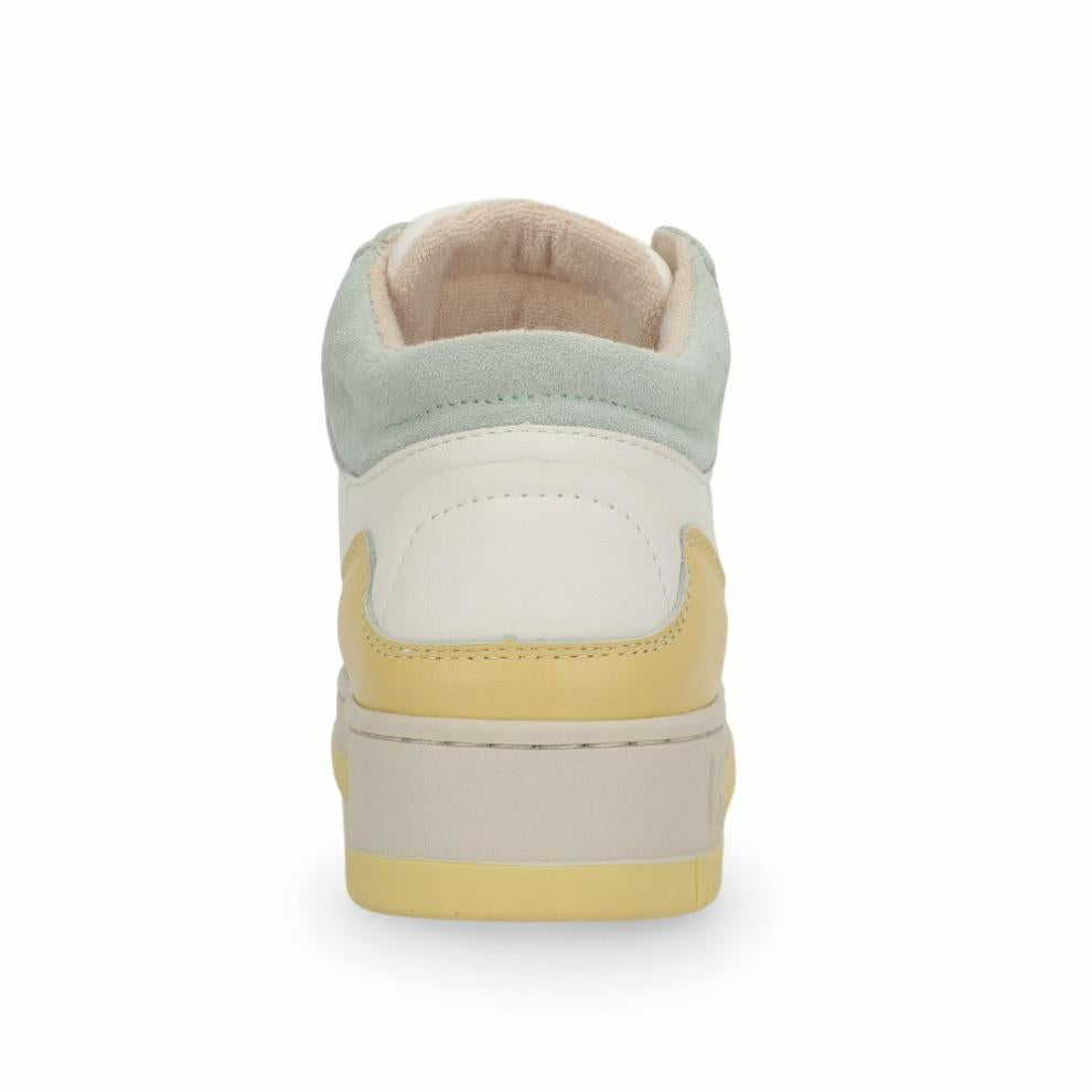 Vintage Havana High Tops | Women CELESTE 2 - WHITE PALE YELLOW MINT White Pale Yellow Mint