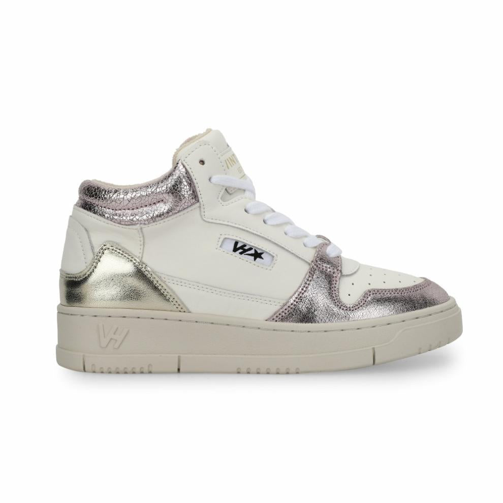 Vintage Havana High Tops | Women CELESTE 3 - WHITE METALLIC White Metallic