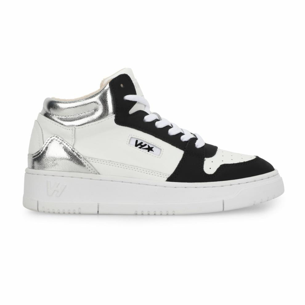 Vintage Havana High Tops | Women CELESTE 6 - WHITE BLACK White Black