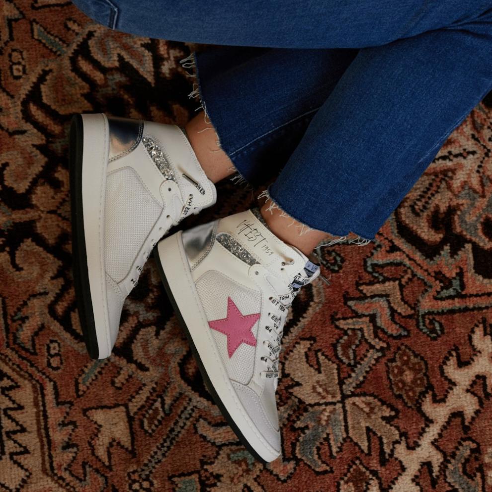 Vintage Havana High Tops | Women DREAM - WHITE/PINK White/pink