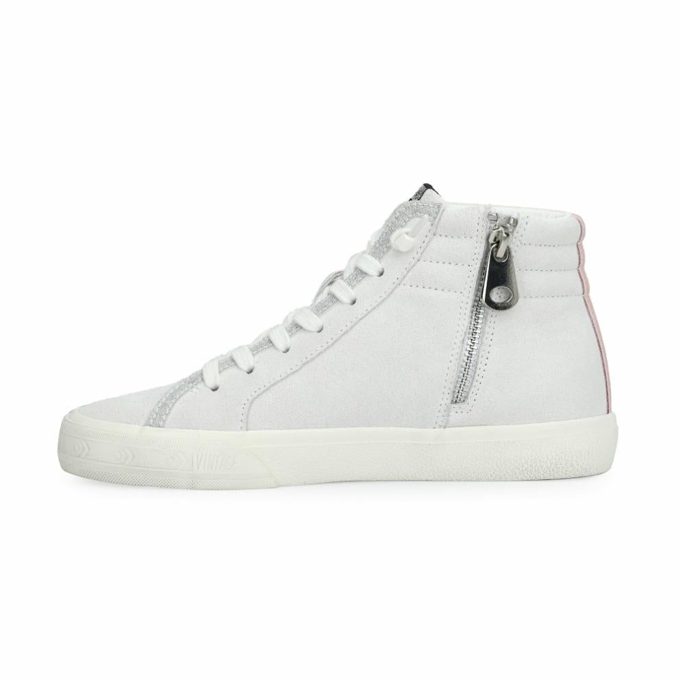 Vintage Havana High Tops | Women GADOL HIGH 16 - GREY SUEDE/BABY PINK POP Grey Suede/baby Pink Pop