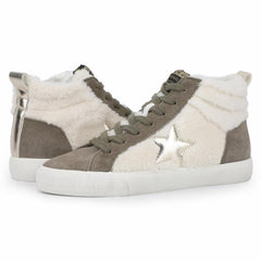 Vintage Havana High Tops | Women LESTER - OLIVE MULTI Olive Multi