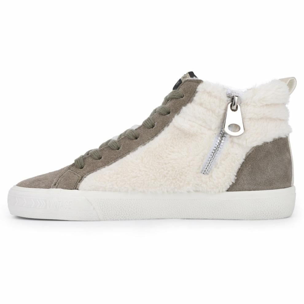 Vintage Havana High Tops | Women LESTER - OLIVE MULTI Olive Multi