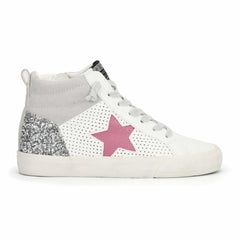 Vintage Havana High Tops | Women LESTER - WHITE GREY PINK White Grey Pink
