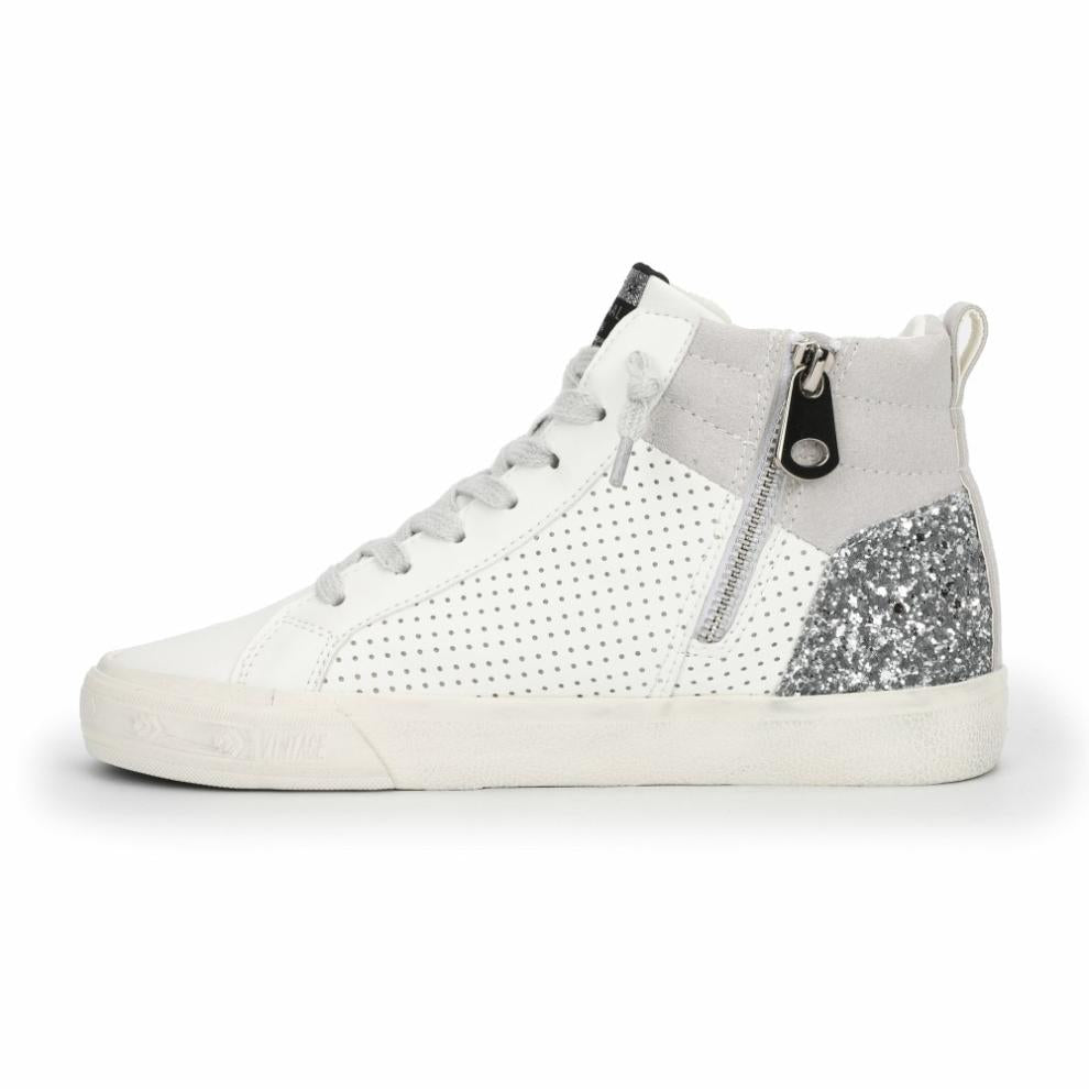 Vintage Havana High Tops | Women LESTER - WHITE GREY PINK White Grey Pink