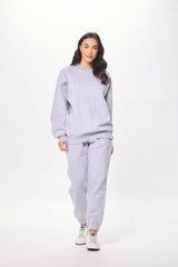 Vintage Havana Hoodies | Women Heather Grey Proweave Crewneck Sweatshirt Heather Grey