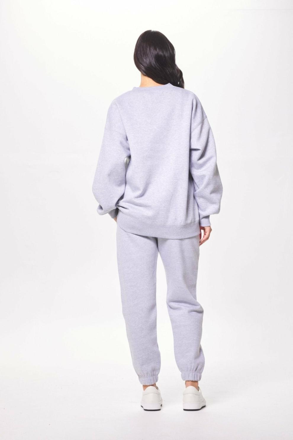 Vintage Havana Hoodies | Women Heather Grey Proweave Crewneck Sweatshirt Heather Grey