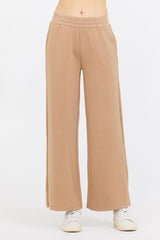 Vintage Havana Joggers | Women Caramel Cloud Fleece Flare Pant Caramel