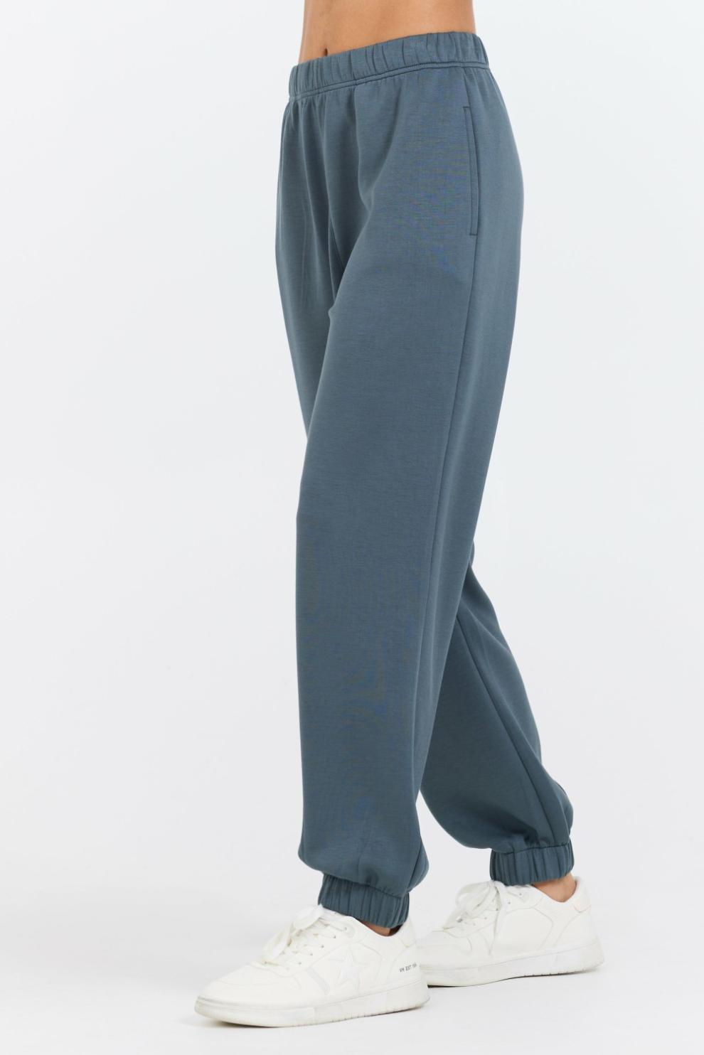 Vintage Havana Joggers | Women Mountain Grey Cloud Fleece Jogger Grey