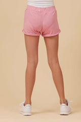 Vintage Havana Kids Bottoms | Women Bright Pink Studded Short Pink