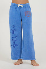 Vintage Havana Kids Bottoms | Women Kids Cobalt No Sleep Till Brooklyn Wide Leg Bone