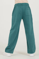 Vintage Havana Kids Bottoms | Women Kids Teal Pintuck Wide Leg Pants Teal