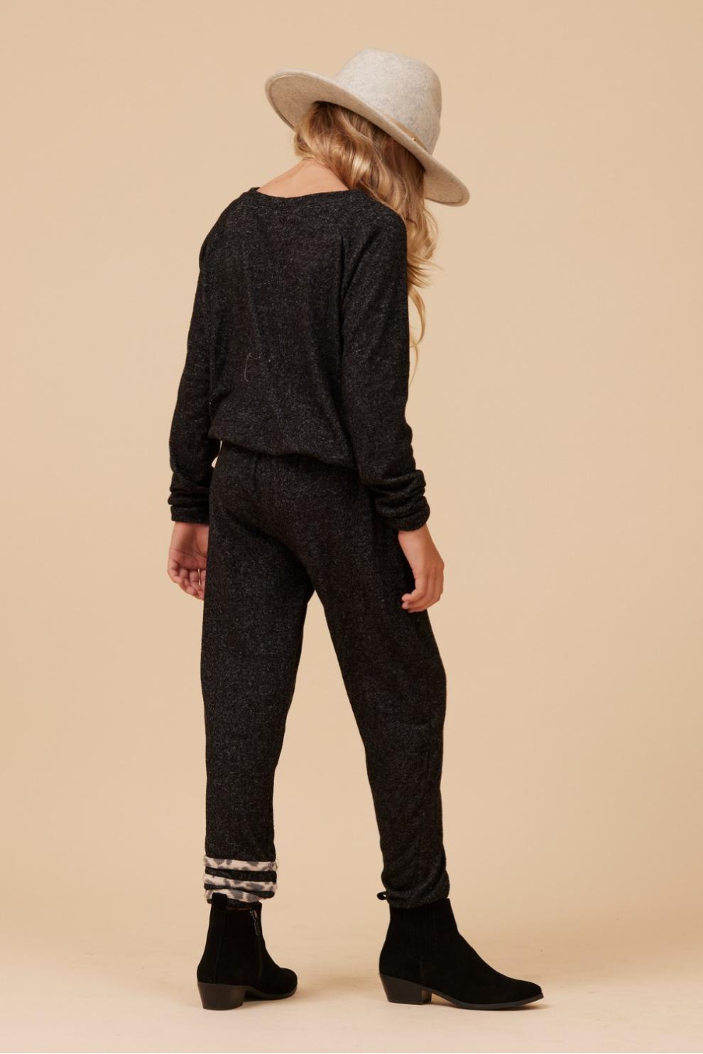 Vintage Havana Kids Bottoms | Women LEOPARD STRIPE HACCI JOGGER