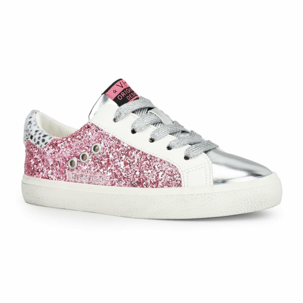 Vintage Havana Kids Sneakers | Women KIDS ADALENE - PINK GLITTER MULTI Pink Glitter Multi