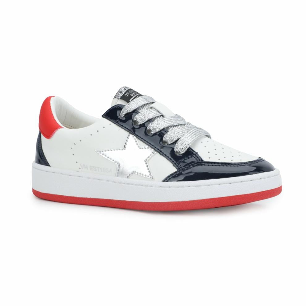Vintage Havana Kids Sneakers | Women KIDS ARIELLA - WHITE/ PATENT/ NAVY/ RED White/ Pttnd/ Navy/ Red