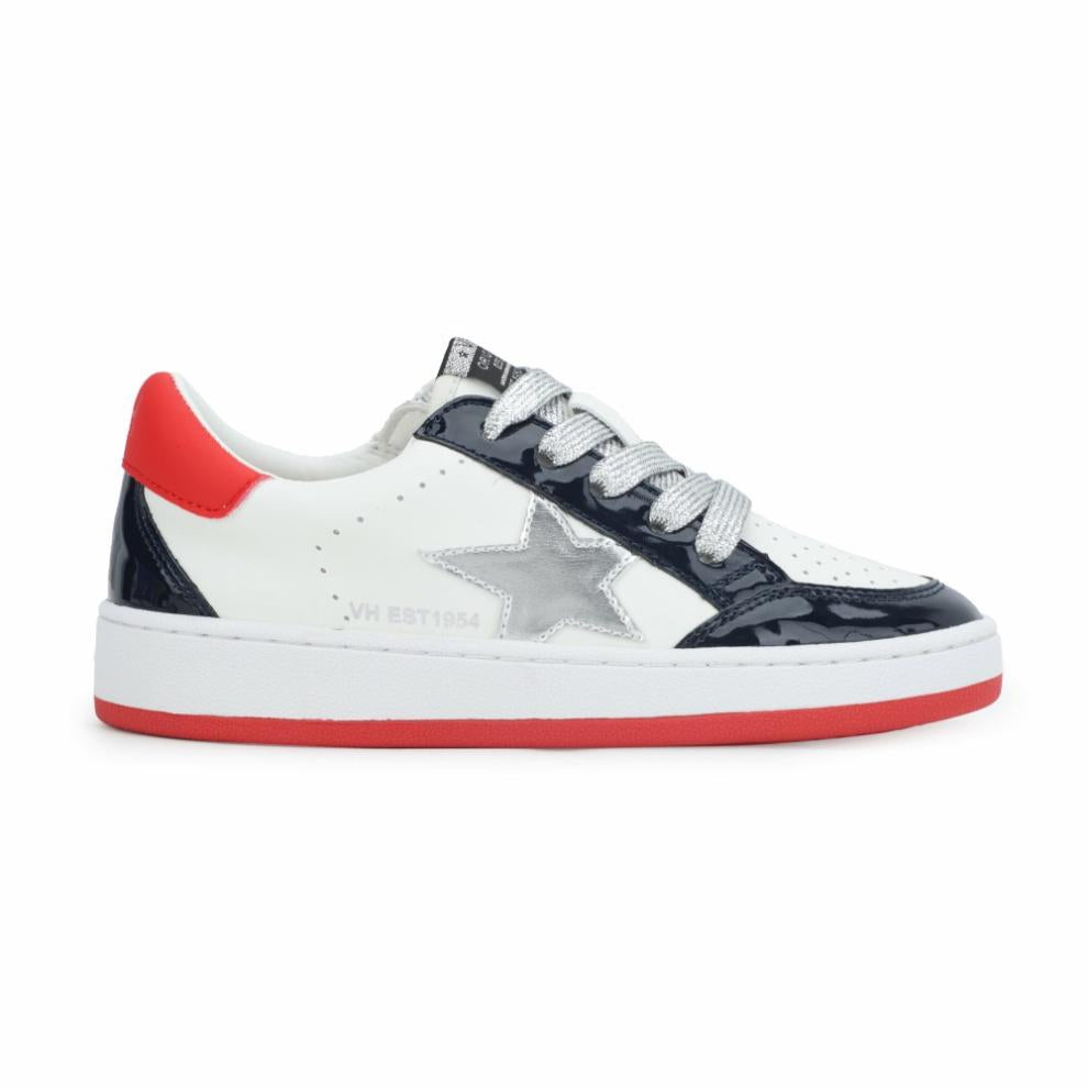 Vintage Havana Kids Sneakers | Women KIDS ARIELLA - WHITE/ PATENT/ NAVY/ RED White/ Pttnd/ Navy/ Red
