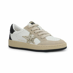 Vintage Havana Kids Sneakers | Women KIDS ARIELLA - WHITE/ TAUPE GLITTER White/ Taupe Glitter