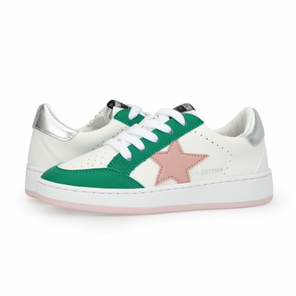 Vintage Havana Kids Sneakers | Women KIDS BETTY - WHITE GREEN PINK White Green Pink