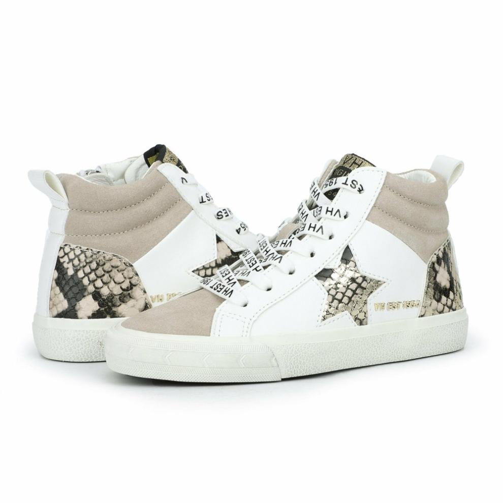 Vintage Havana Kids Sneakers | Women KIDS CAPRI - WHITE/ TAUPE/ SNAKE MULTI White/ Taupe/ Snake Multi