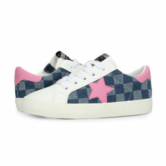 Vintage Havana Kids Sneakers | Women KIDS DIANNA - DENIM CHECKERED MULTI Denim Checkered Multi