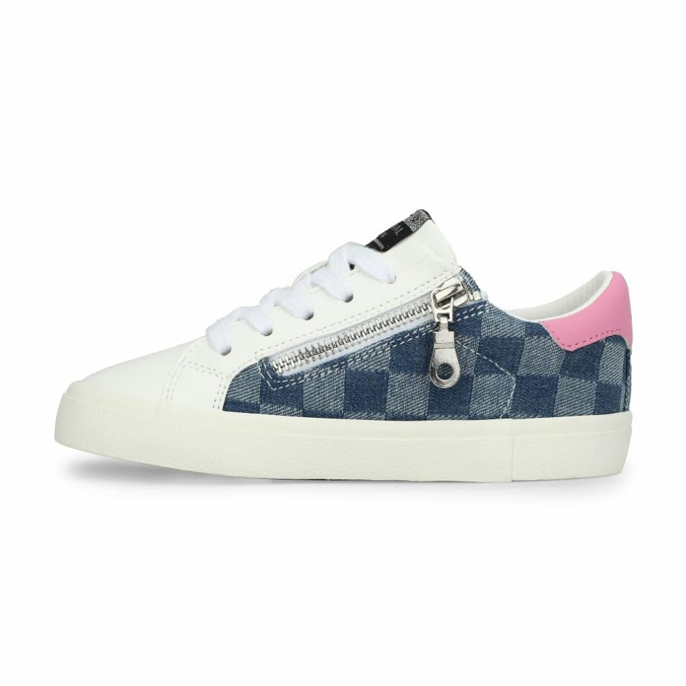 Vintage Havana Kids Sneakers | Women KIDS DIANNA - DENIM CHECKERED MULTI Denim Checkered Multi
