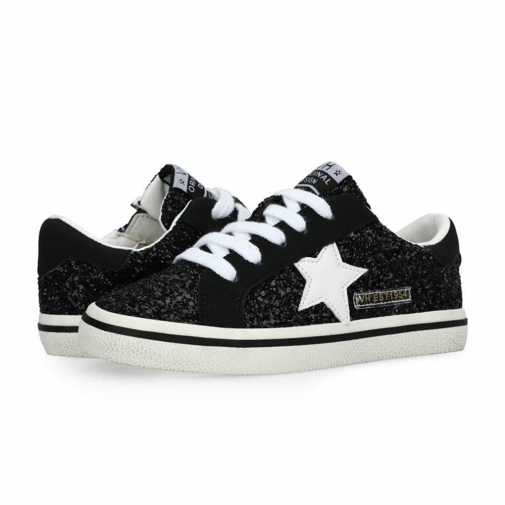 Vintage Havana Kids Sneakers | Women KIDS GAIL - BLACK GLITTER MULTI Black Glitter Multi