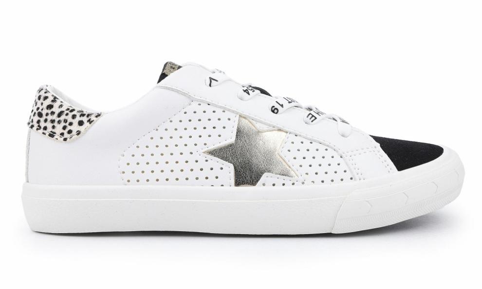 Vintage Havana Kids Sneakers | Women KIDS GLORIA - BLACK WHITE MULTI Black White Multi