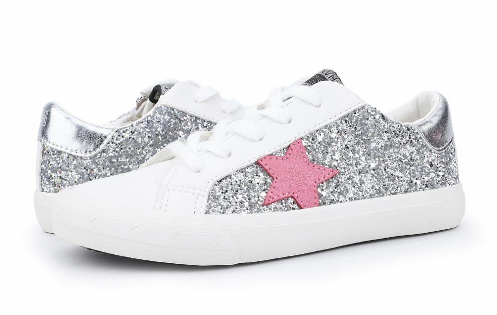Vintage Havana Kids Sneakers | Women KIDS GLORIA - WHITE SILVER PINK White Silver Pink