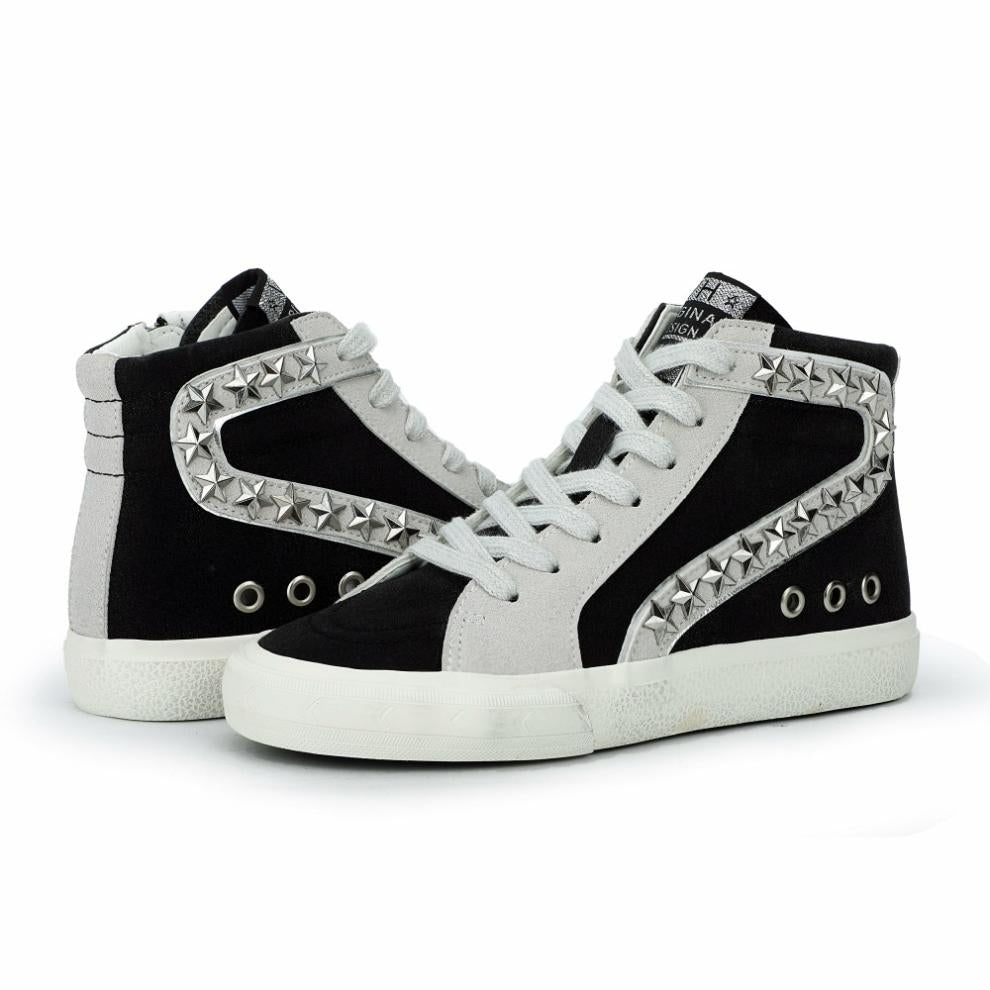 Vintage Havana Kids Sneakers | Women KIDS GRETA - BLACK Black