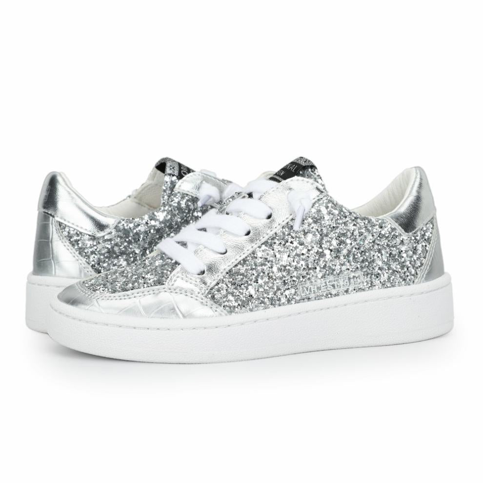 Vintage Havana Kids Sneakers | Women KIDS HALEE - WASHED SILVER CROCO Washed Silver Croco