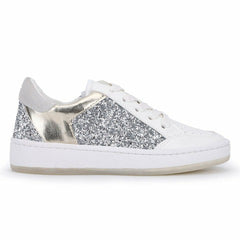 Vintage Havana Kids Sneakers | Women KIDS HALEE - WHITE SILVER GOLD MULTI Silver Glitter Gold Multi